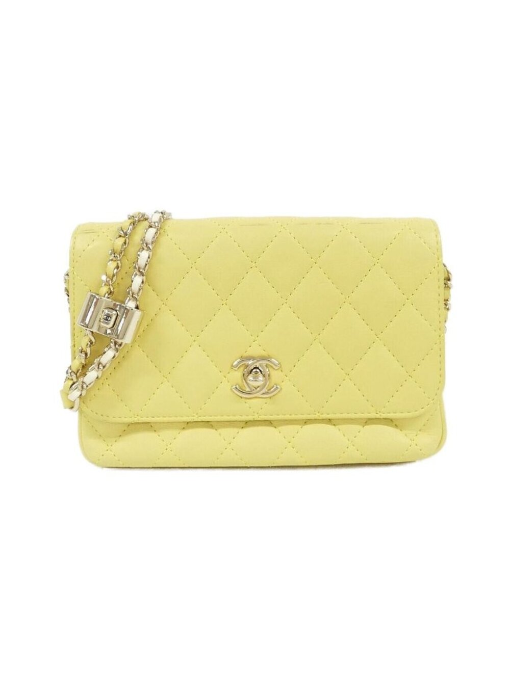 Chanel Shoulder Bag Yellow